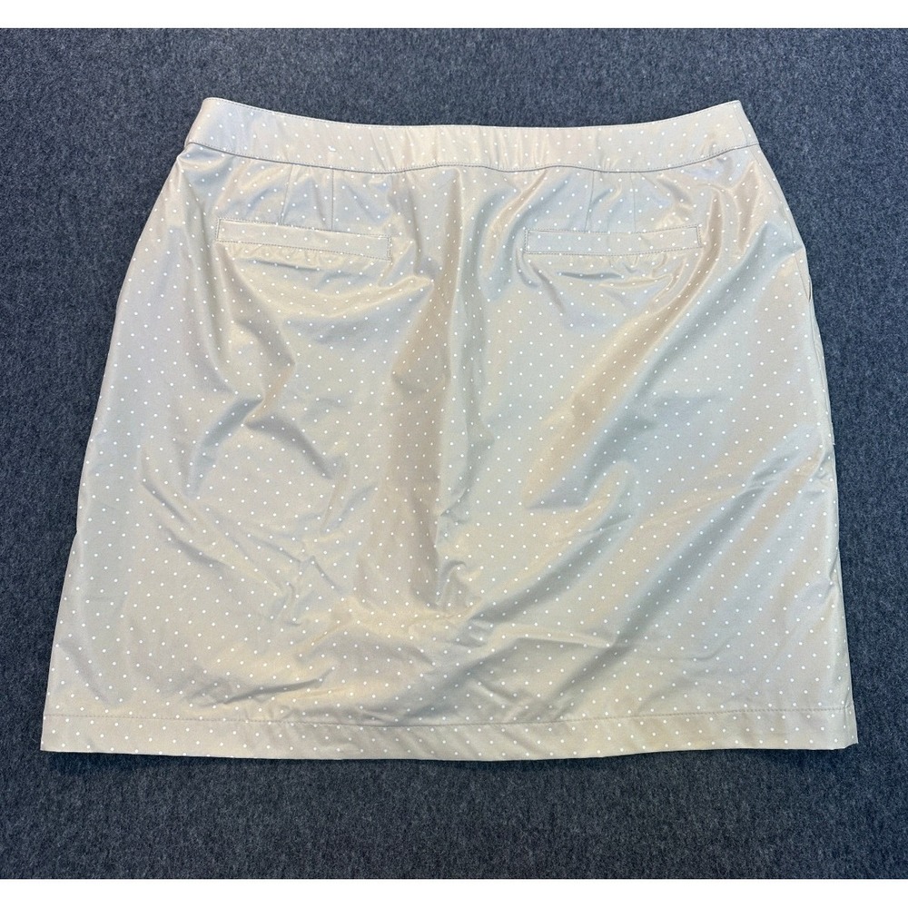 Chico's Zenergy Golf Women's Polka Dot Tennis Skort Size 2 Large 12 Pickleball - Picture 9 of 15